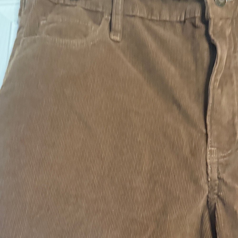 Hollister High-Rise Brown Corduroy Flare Pants size 13R - Picture 3 of 7